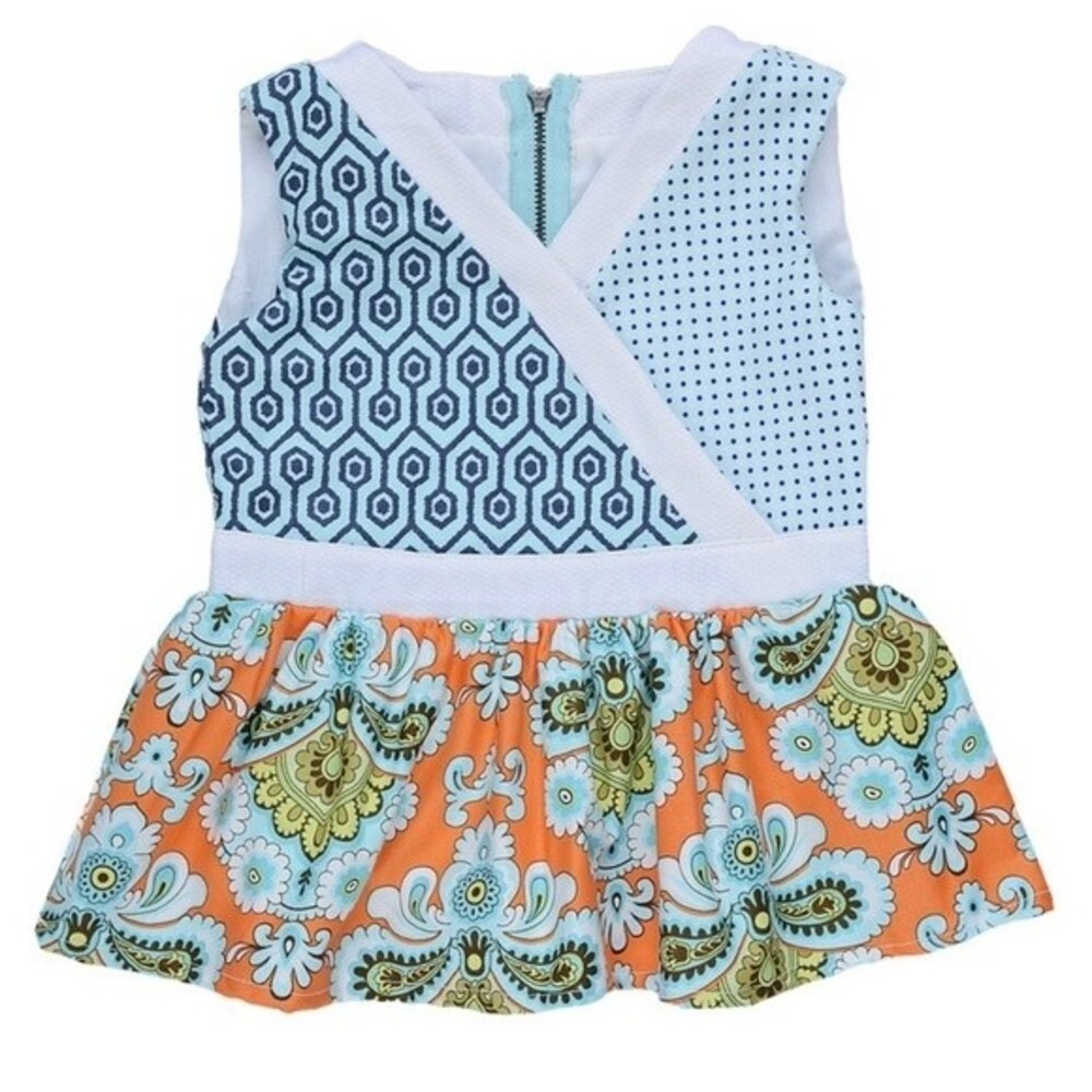 Persnickety Orange Nina Top;‎ size: 6